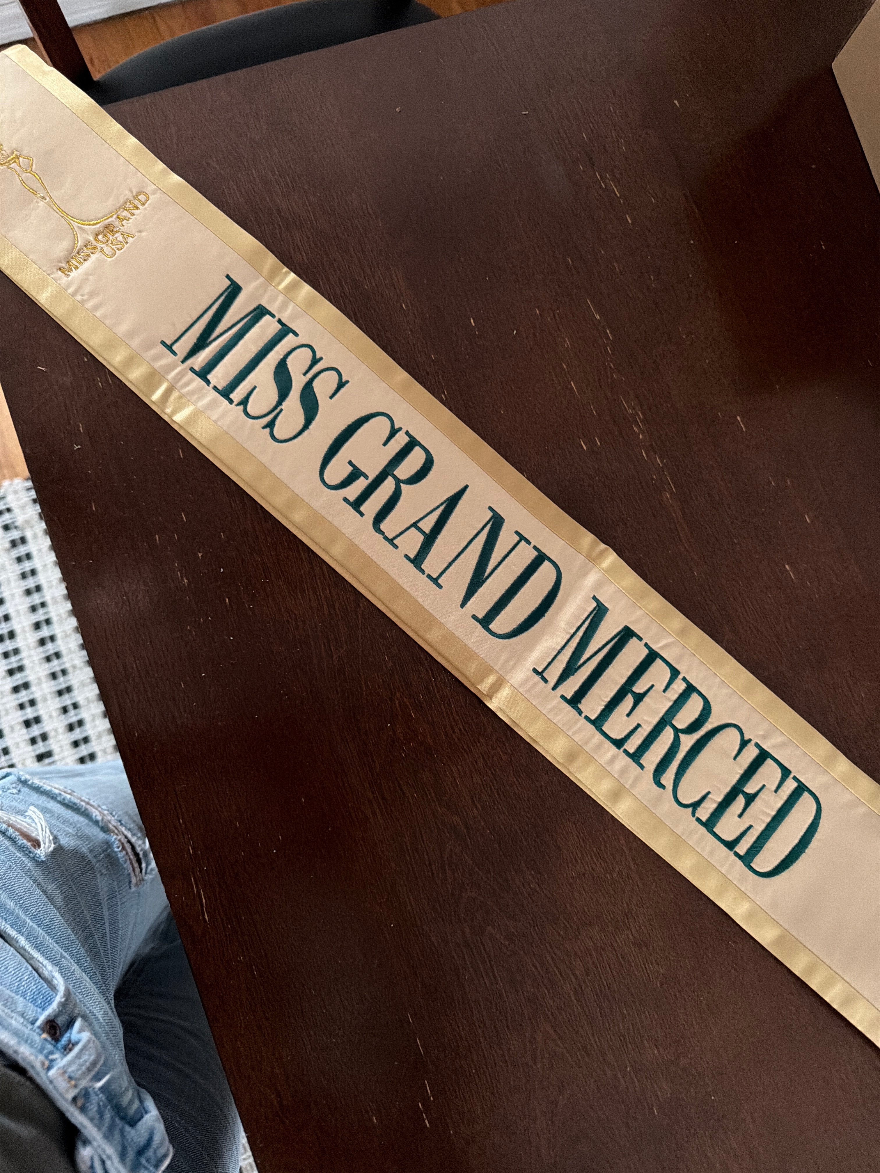 Miss Grand Sash & Crown Set